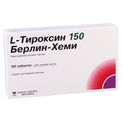 L-Thyroxin tab 150mkg Berlin-Chame #100