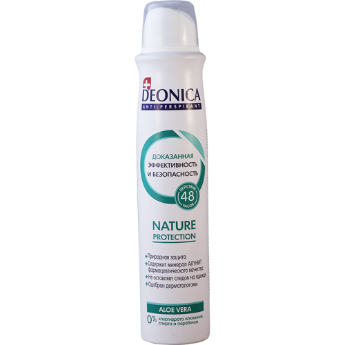 Deonica - antiperspirant spray natural protection 200ml 29813