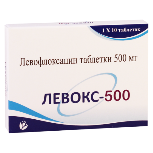 Levox tab 500mg #10