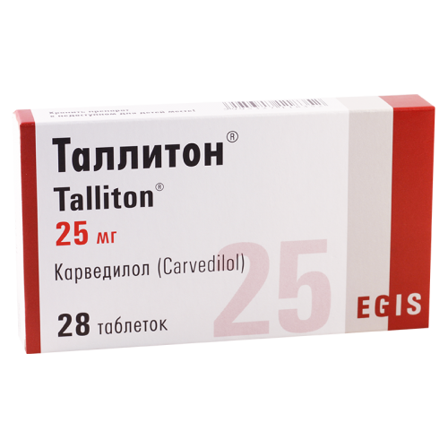 Talliton tab 25mg #28