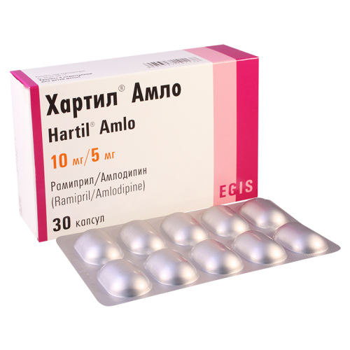 Hartil amlo tab 10mg/5mg #30