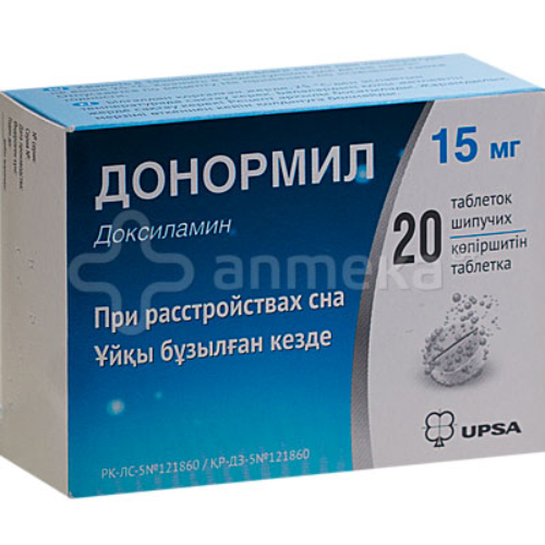 Donormyl efferc tab 15mg #20