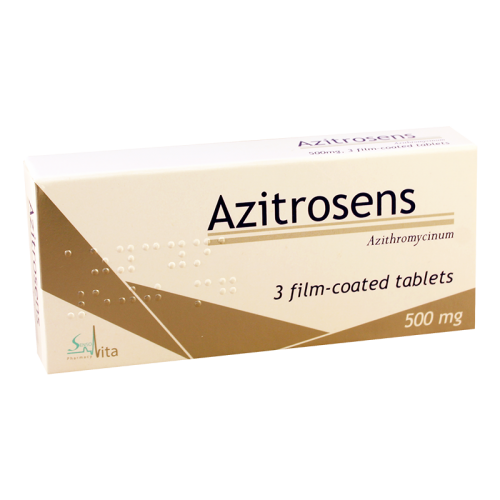 Azitrosens tab 500mg #3