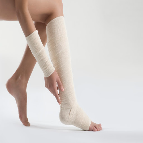 Medical elastic compression bandage. mod. 3. size 8cm x 1.5m