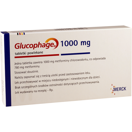 Glucophage tab 1000mg #30