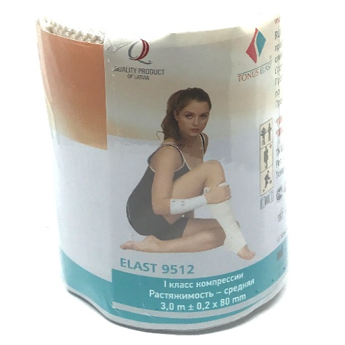 Tonus - elastic bandage 3.0X80mm 9512/0032