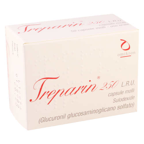 Treparin caps 250 L.R.U. #50