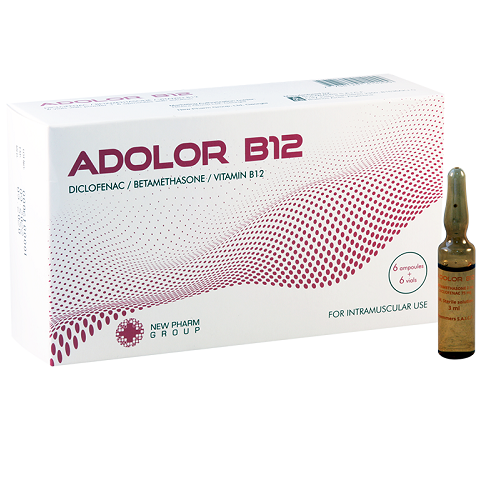Adolor B12 liofizilate for injectio in vial #6