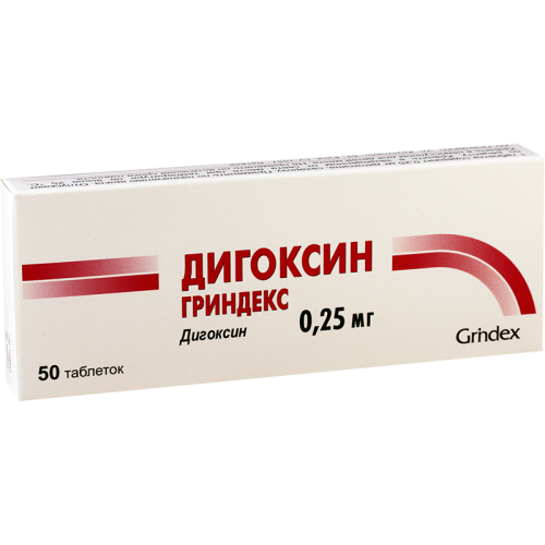 Digoxin tab 0.25 #50