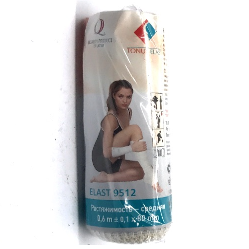 Tonus - elastic bandage 0.6X80mm 9512/0155