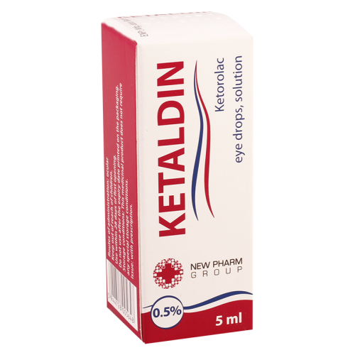 ketaldin eye drops 0.5% 5ml solution #1