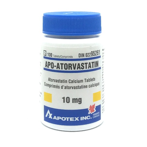 Atorvastatin-APO tab 10mg #100