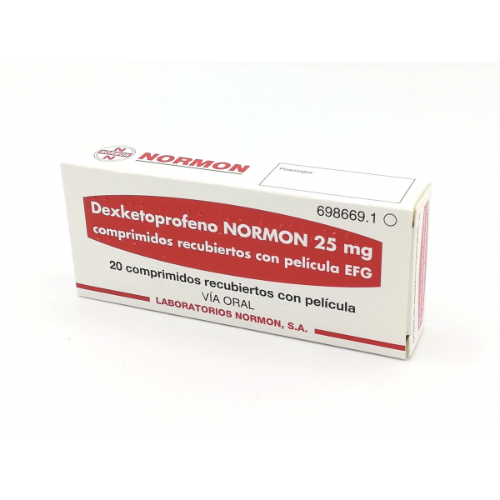 Dexketoprofeno NORMON 25mg gran for oral solution #20