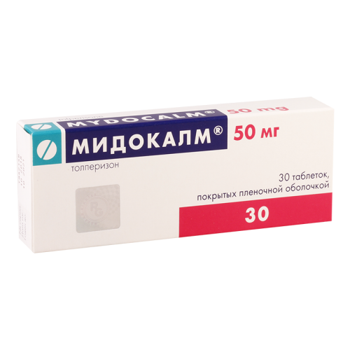 Mydocalm dr 50mg #30