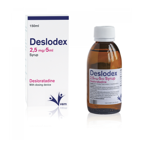 Deslodex syrup 2.5mg/5ml 150ml #1