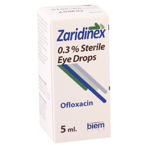 Zaridinex eye drops 0.3% 5ml #1