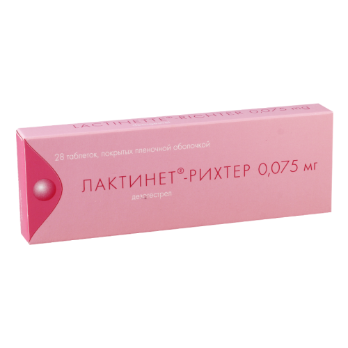 Lactinete tab 0.075mg #28