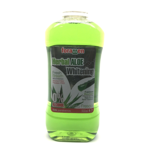 Foramen Herbal Aloe Mouthwash 500 ml.