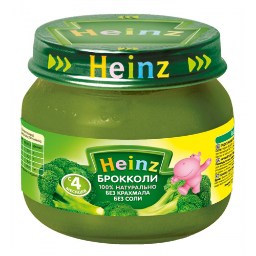 8001040412664 Heinz - Broccoli puree /4 months+/ 80g 2664