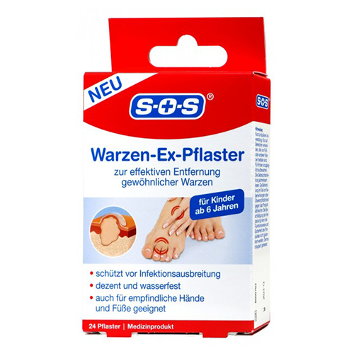 Sos-plaster wart remover # 24