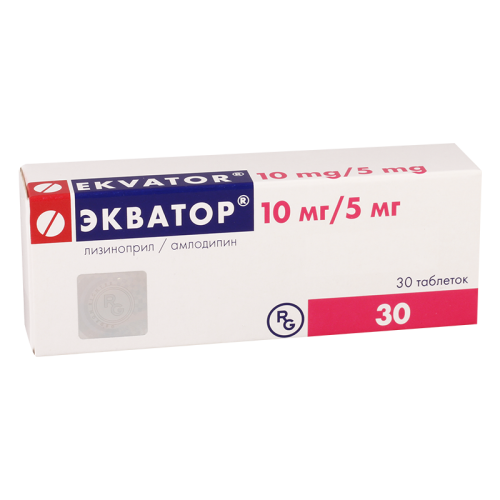 Ekvator tab 10mg+5mg #30