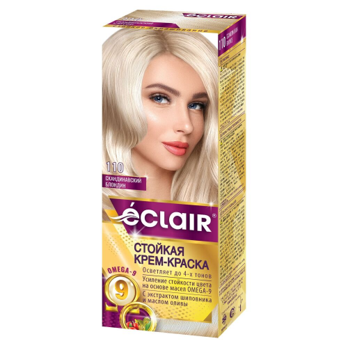 Eclair - hair dye Omega 9 blond Scandinavian N100/N110 1356/3725