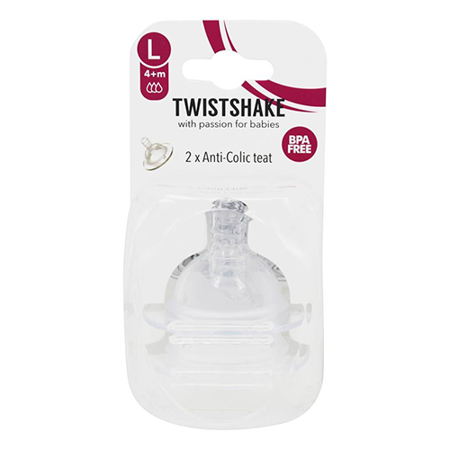 Twistshake Anti-Colic Teat Large 4+m