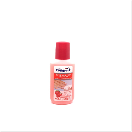 Compact - nail polish remover strawberry 75ml 2086/5168