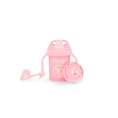 Twistshake Mini Cup 230ml 4+m Pastel Pink