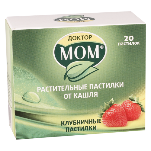 Doktor Mom lozenges tab with Strawberry #20