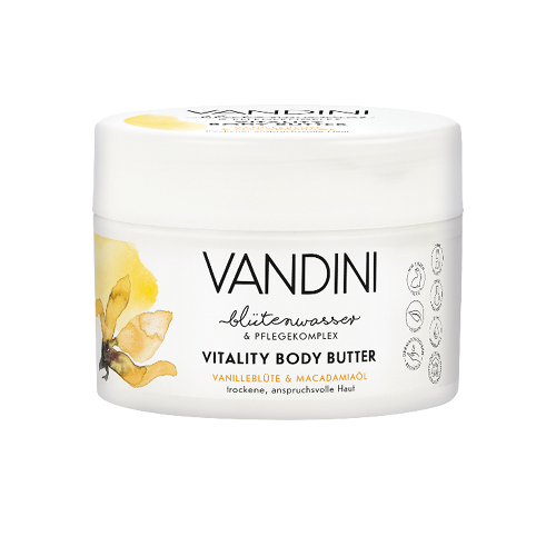 VANDINI - VITALITYVITALITY Body Butter Vanilla Blossom  Macadamia Oil 200ml 0170/0870