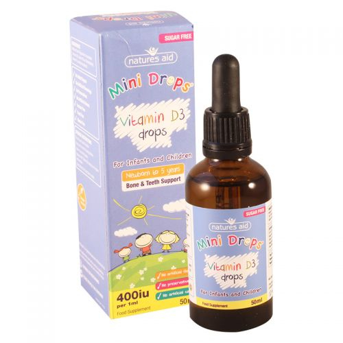 Vit D-3 drops 200 ME/0.5ml 50ml #1