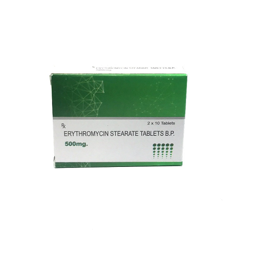 Erithromicin tab 500mg #20