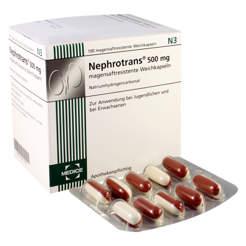 Nephrotrans gastro-resistant capsules 500mg #100