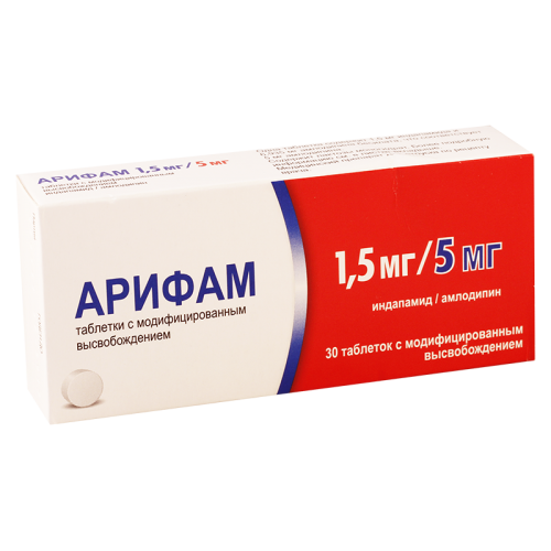 Arifam tab 1.5mg+5mg #30