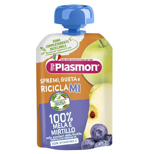 Plasmon SpremiGusta Apple/Blackberry 100gr