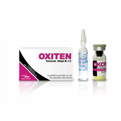 Oxiten lyophilisate in for solution 20mg in vial /solvent 2ml #1