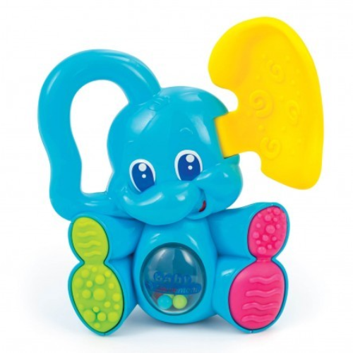 სათამაშო - კლემენტონი ჩვილის საჩხაკუნო 'სპილო'