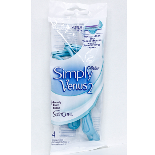 Satincare Plus Razor 4ct 6693