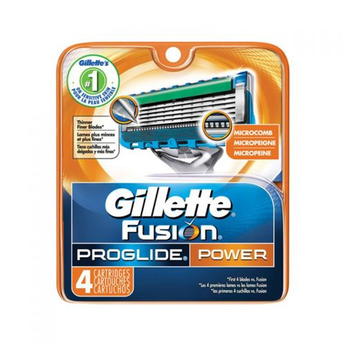 Fusion Proglide Power Blades 4ct 5576