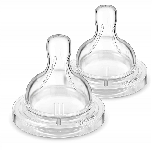 Avent - pacifier 'Classic+' variable flow. with 1 slot /3months+/ 635/27 #2