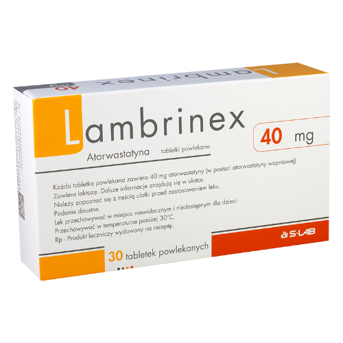 Lambrinex tab 40mg #30