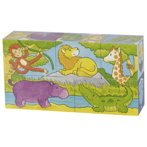 Safari and Artic . cube puzzle