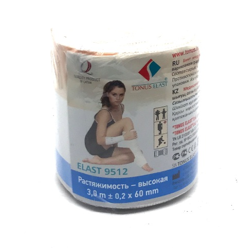 Tonus - bandage elastic high/waist 5.0X60mm 9512/0513