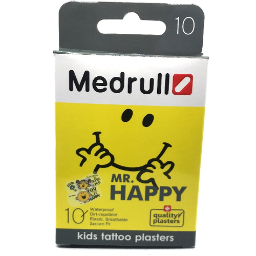 ლეიკოპლასტირი ნაკრები  'kids tattoo' Mr.Happy  #10