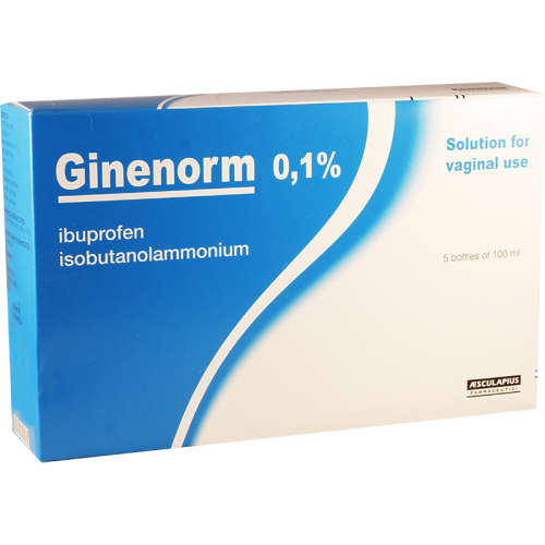 Ginenorm solution vag 100ml in vial #5