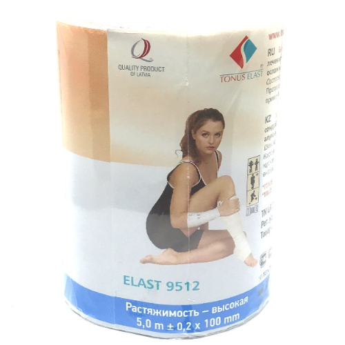 Tonus - bandage elastic high/waist 5mX100mm 9512/0605