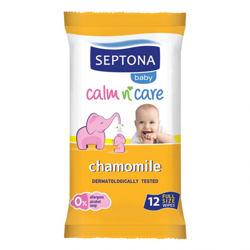 SEPTONA baby wipes pocket chamomila  #12 4134/1106/4271