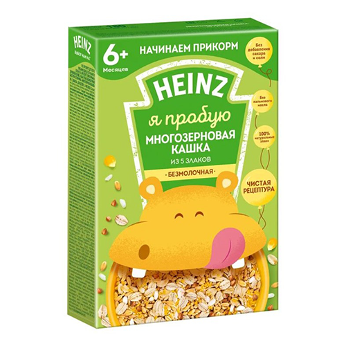 4610092000213 0213 Heinz - Unleavened Porridge Multigrain 5 March 180g*9 (from 6 months)