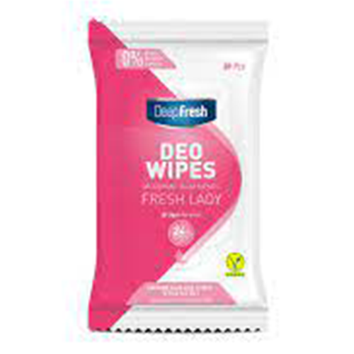 Deep Fresh - Deo wet wipes for women 6903